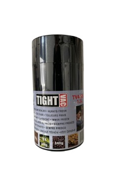 Tightvac vacuum container black opaque 1.3 l