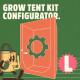 Grow Tent complete kit configurator 100x100x200-220 cm