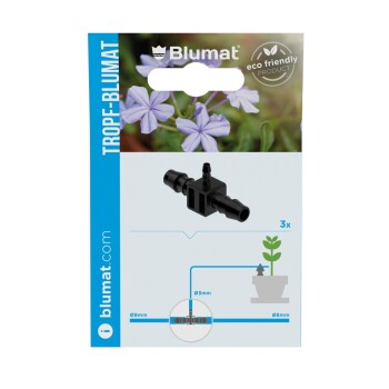 Blumat T-piece 8-3-8 mm, 3 pieces