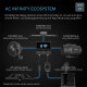 AC Infinity Cloudline Pro S4 quiet inline fan system 350m³/h ø100 mm with speed controller