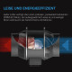 AC Infinity Cloudline Pro S4 quiet inline fan system 350m³/h ø100 mm with speed controller